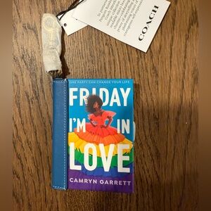 Coach Book Charm Keychain Friday I’m in Love